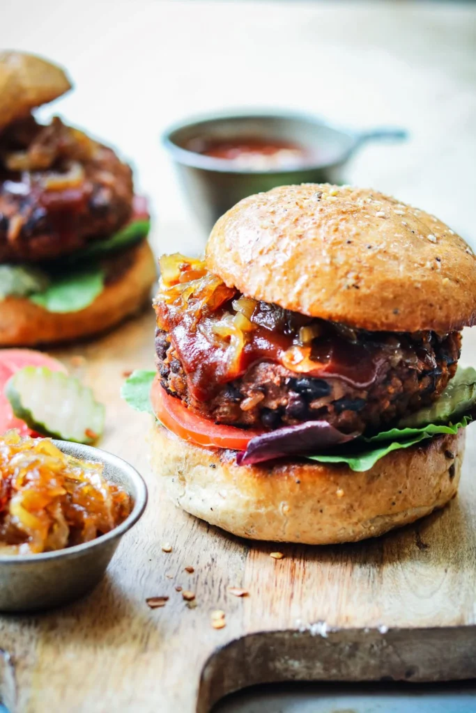 Quick Black Bean Burgers