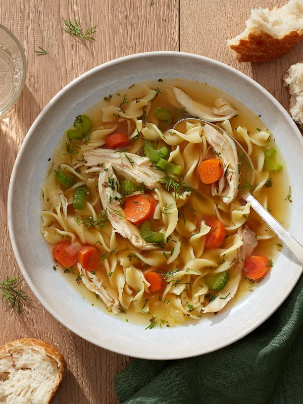 Fast Chicken Noodle Soup