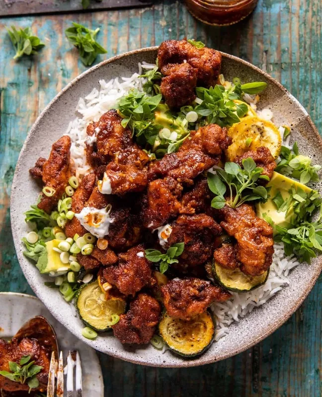 Honey Garlic Chicken and Vegetables