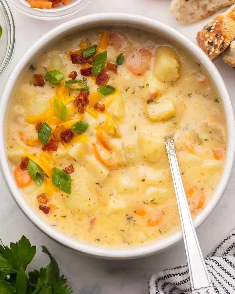 Creamy Crockpot Potato Soup