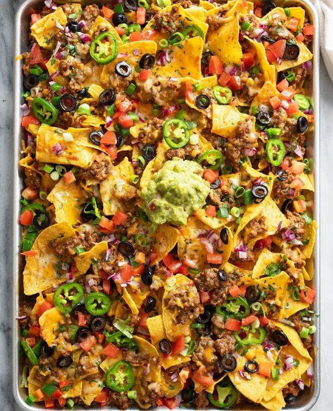 Sheet Pan Nachos Supreme