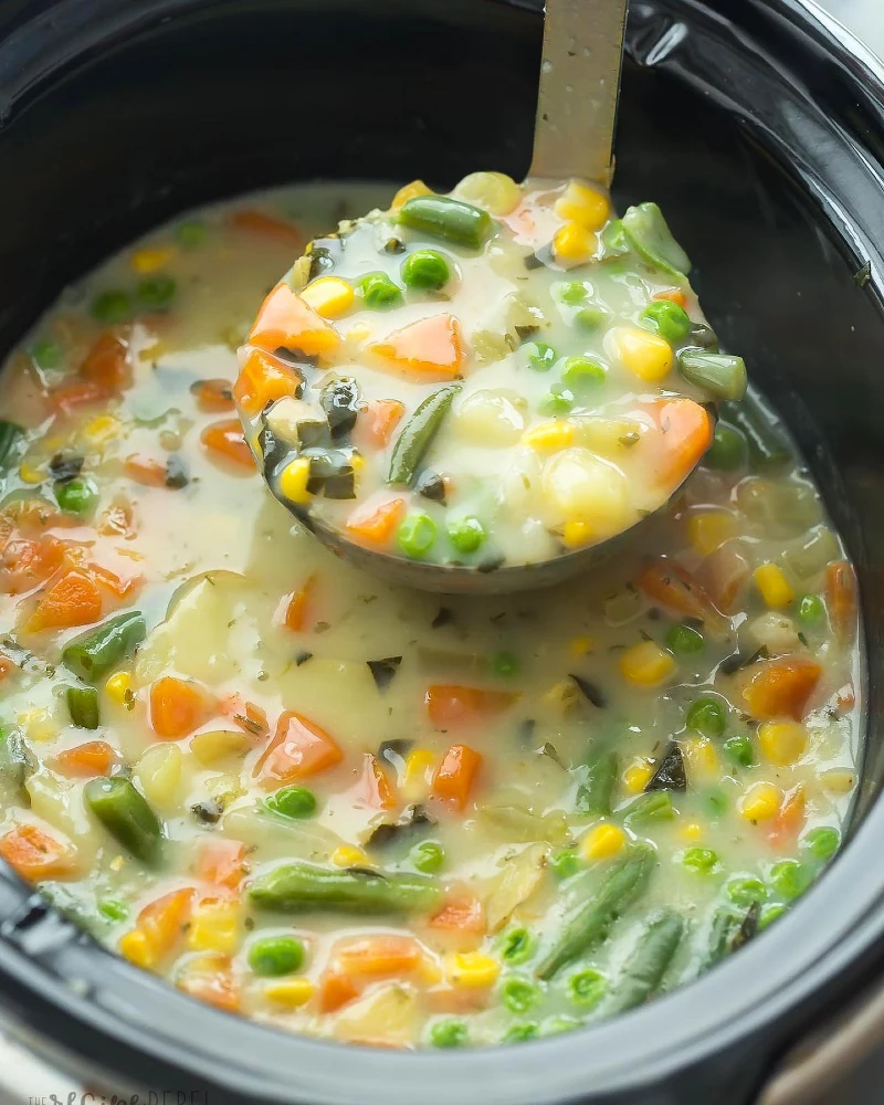 Crockpot Vegetable Soup