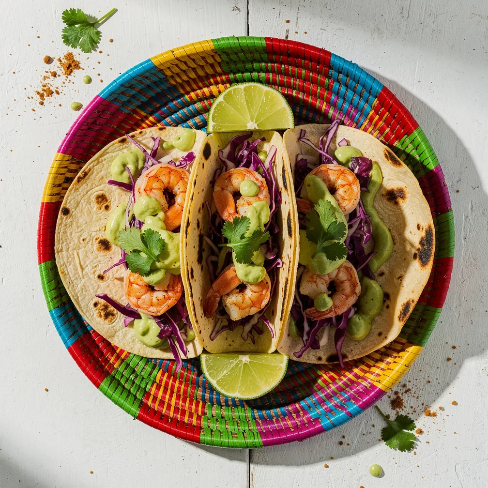 Air Fryer Shrimp Tacos
