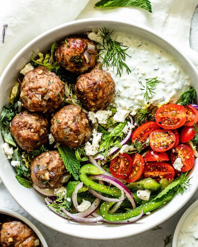 Sheet Pan Meatballs with Veggies
