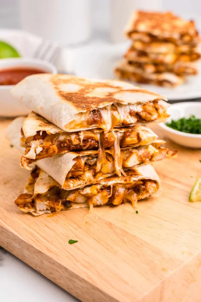 Easy Chicken Quesadillas