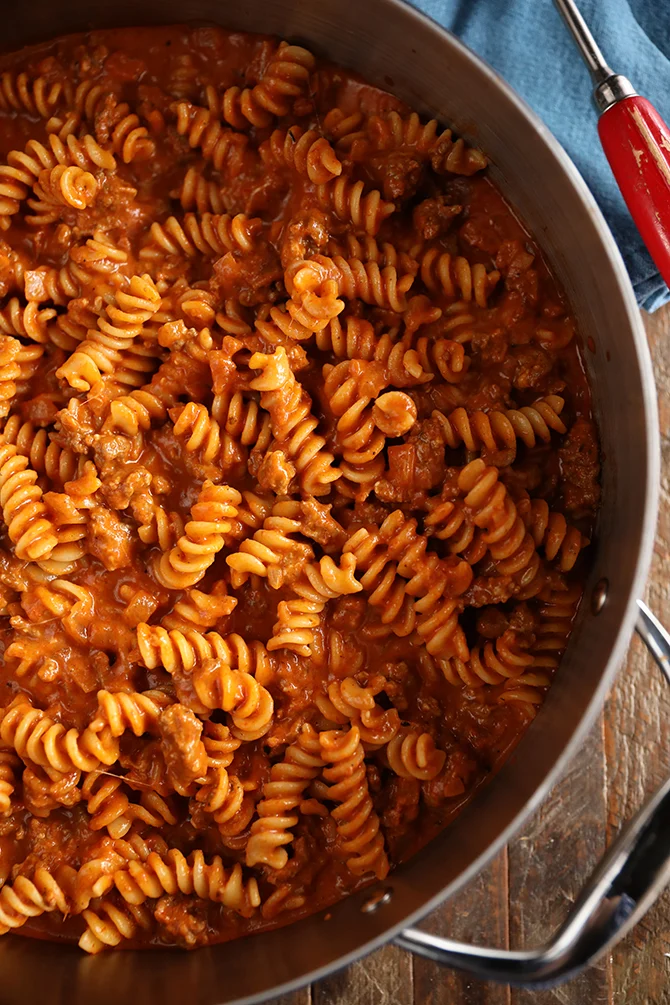 Pasta with Meat Sauce