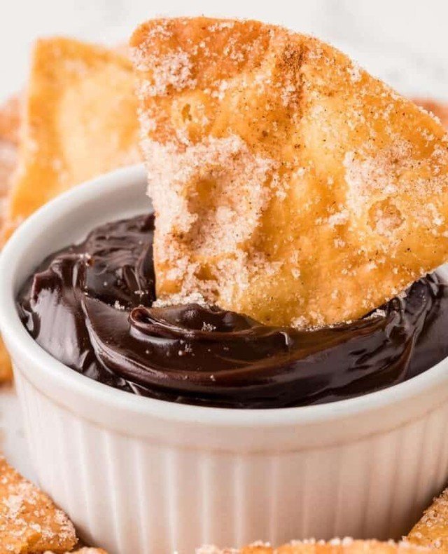 Cinnamon Sugar Tortilla Chips
