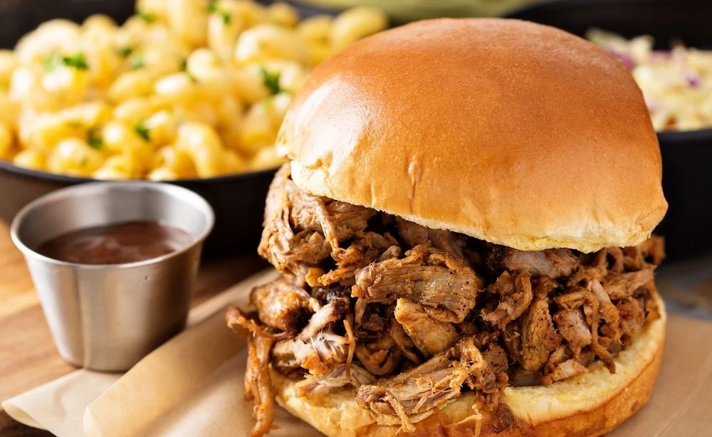 Crockpot BBQ Chicken Sandwiches