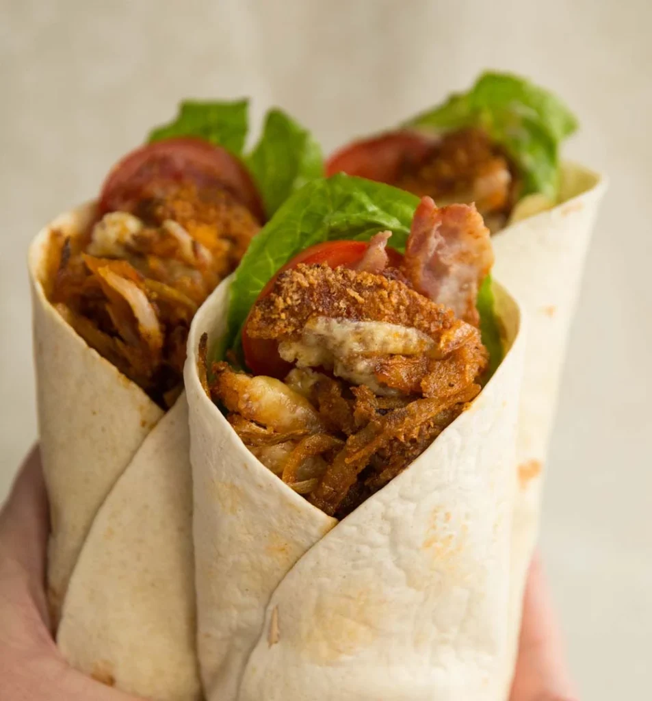Crispy Chicken Wraps