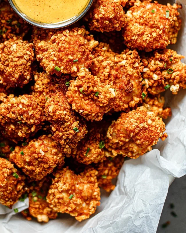Crispy Baked Chicken Nuggets