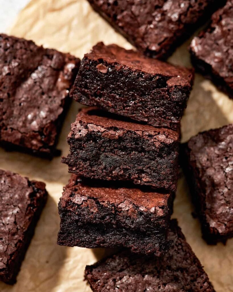 Fudgy One Bowl Brownie