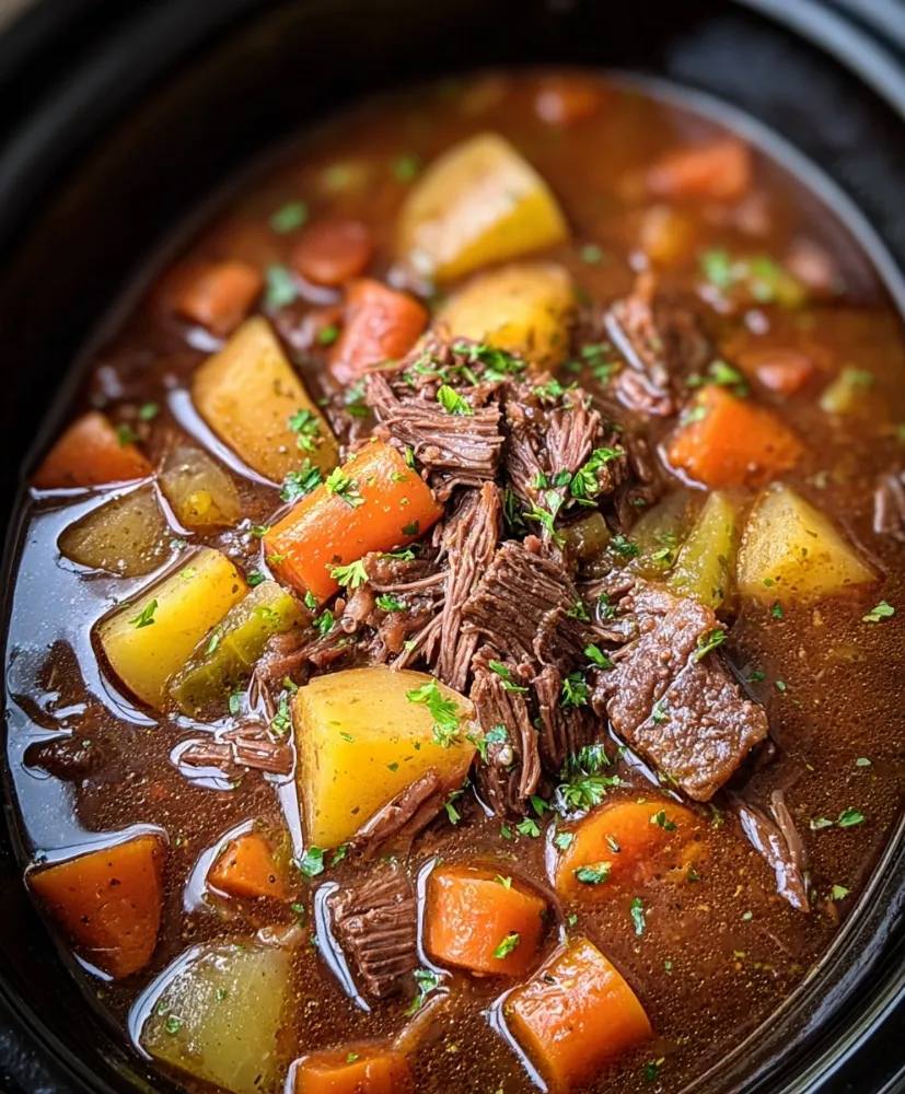 Hearty Slow Cooker Beef Stew