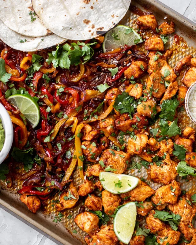 Sheet Pan Fajitas