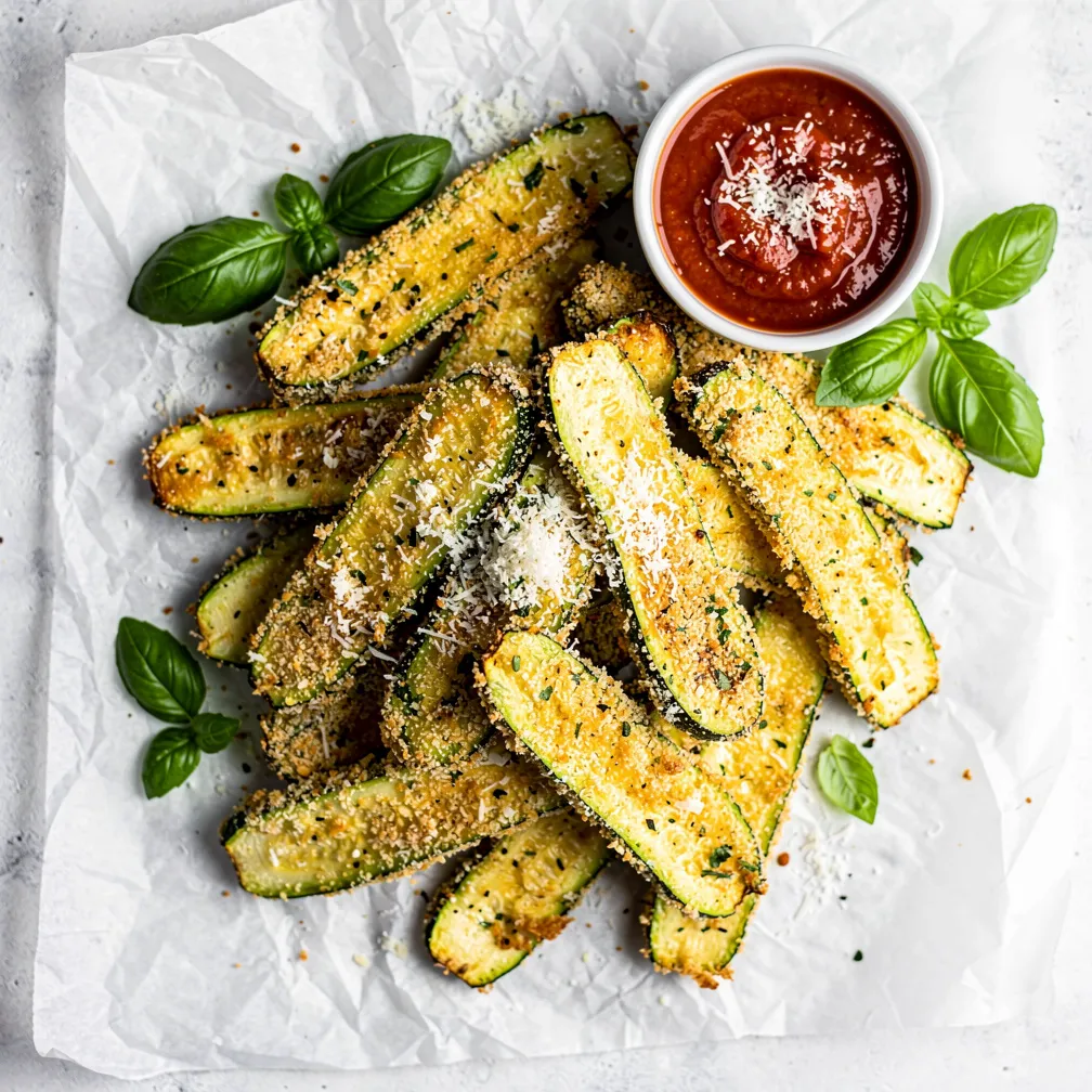 Zucchini Parmesan Fries