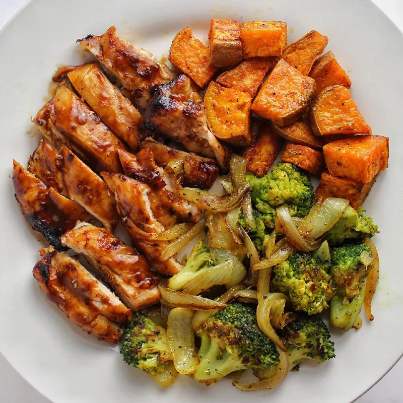 BBQ Chicken and Sweet Potatoes