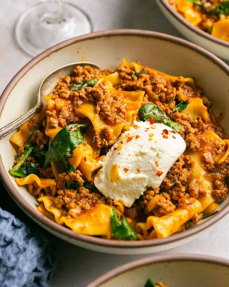 Crockpot Lasagna Soup