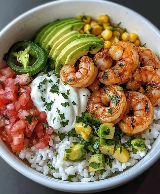 Shrimp Burrito Bowl