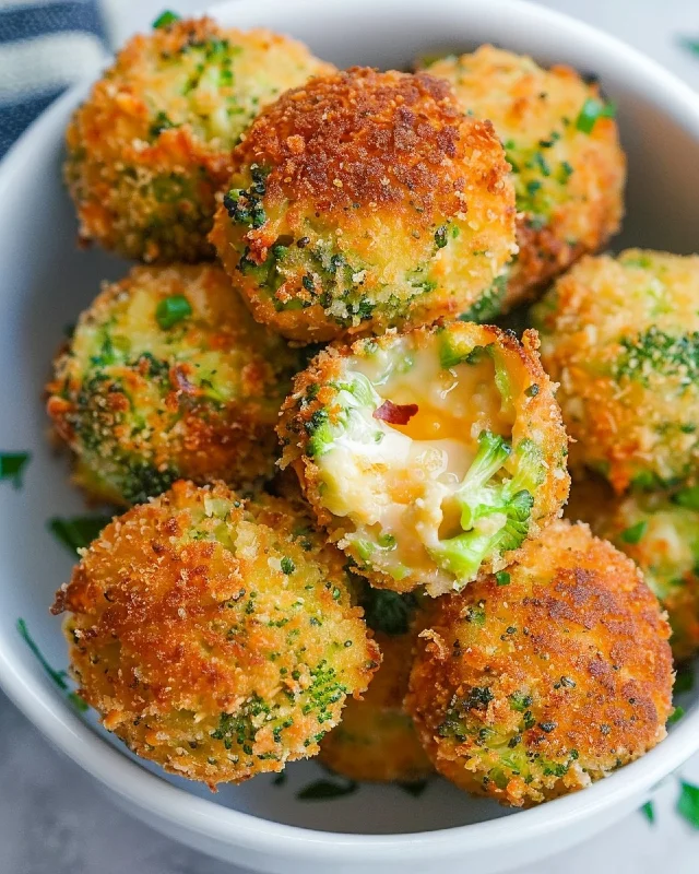 Cheesy Broccoli Bites