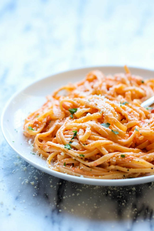 Roasted Red Pepper Alfredo