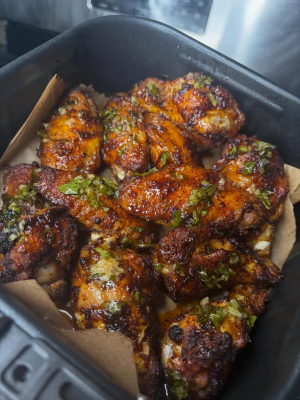 Air Fryer Honey Garlic Chicken