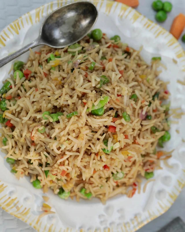 Quick Veggie Fried Rice
