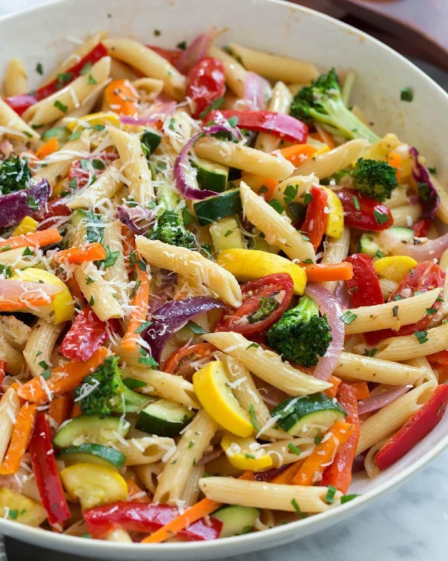 Veggie Loaded Pasta Primavera