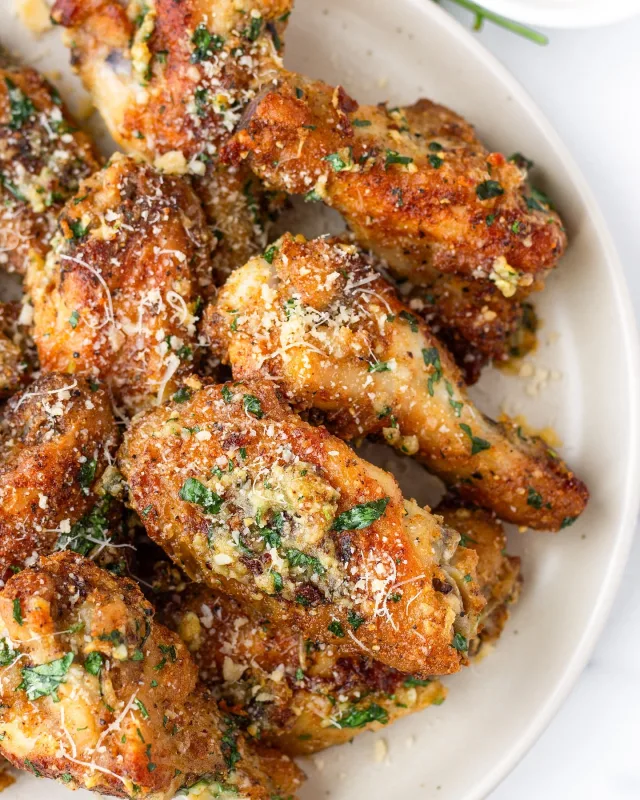 Garlic Parmesan Wings