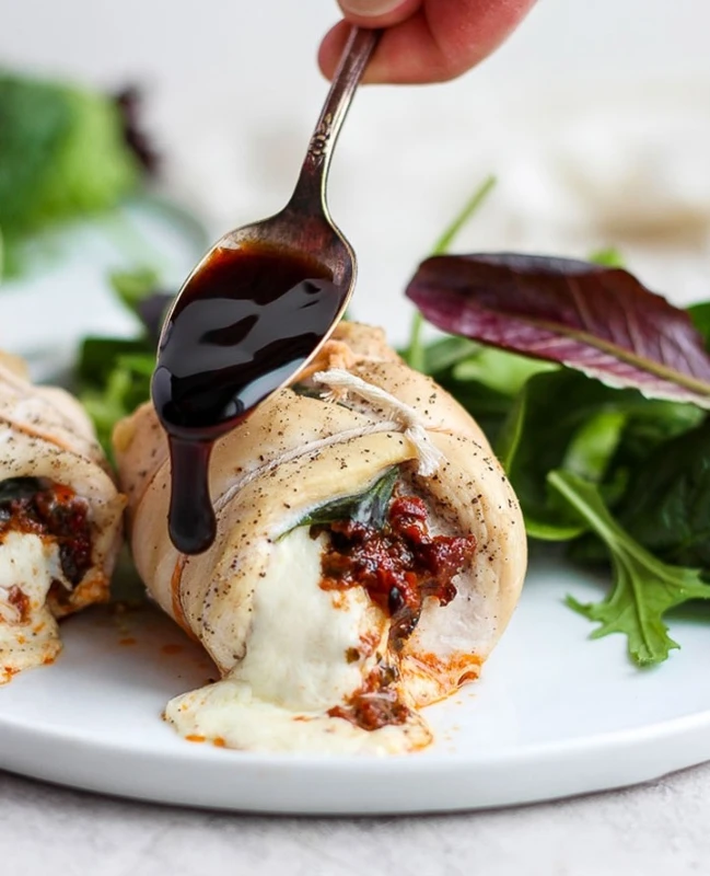 Caprese Stuffed Chicken