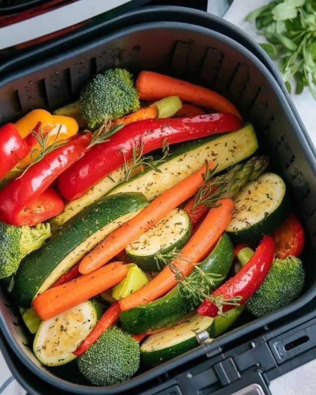 Air Fryer Roasted Vegetables