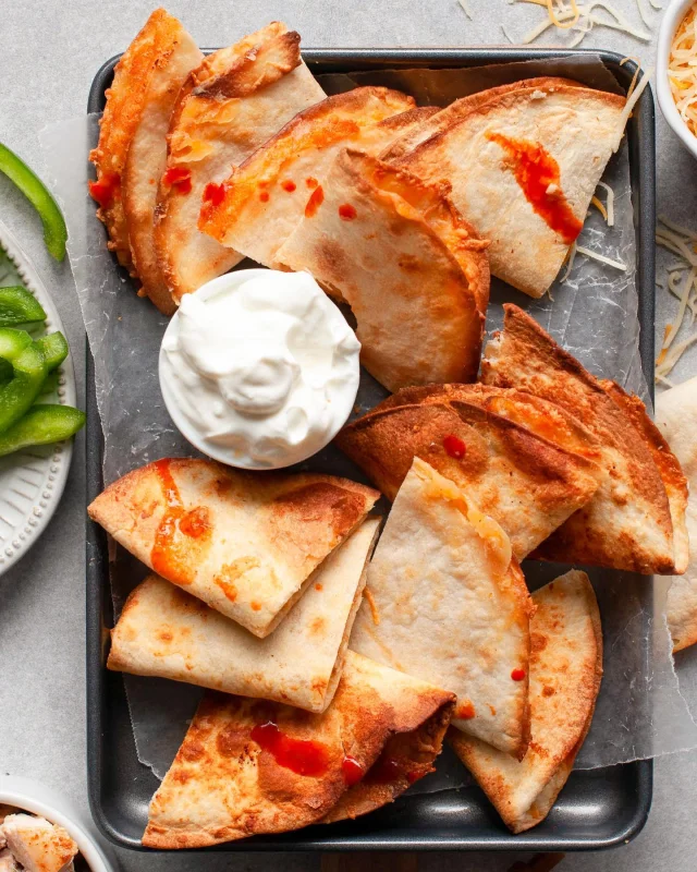 Air Fryer Quesadillas