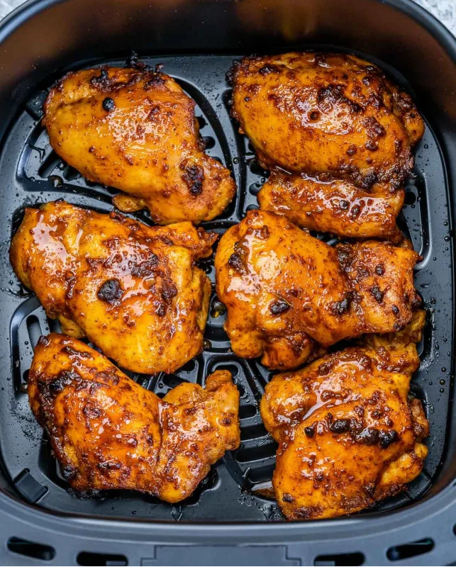  Crispy Air Fryer Chicken Thighs