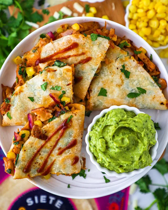 Quick Chicken Quesadillas