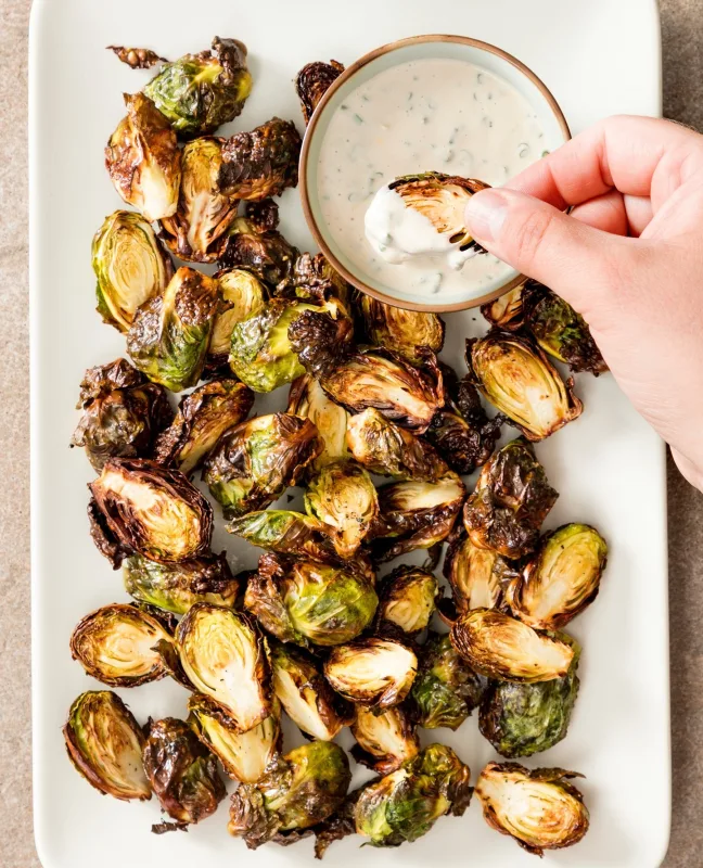 Air Fryer Brussels Sprouts