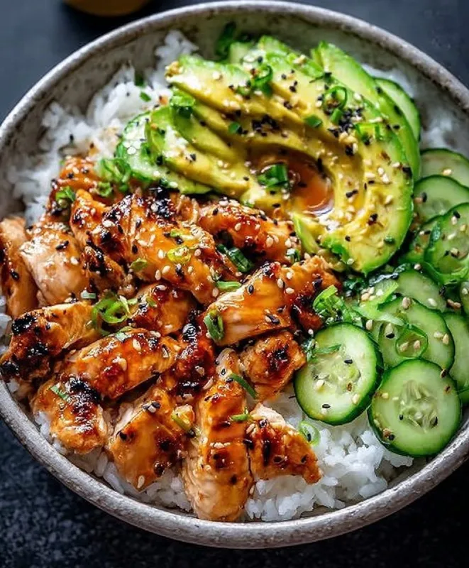 Teriyaki Chicken Rice Bowls