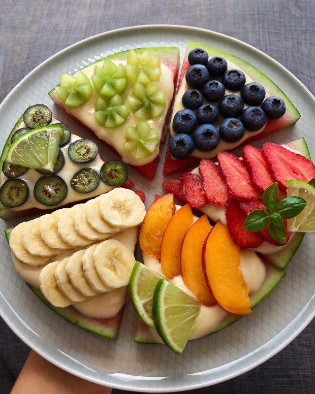 Watermelon Pizza