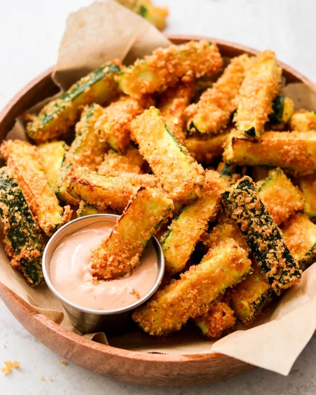  Air Fryer Zucchini Fries